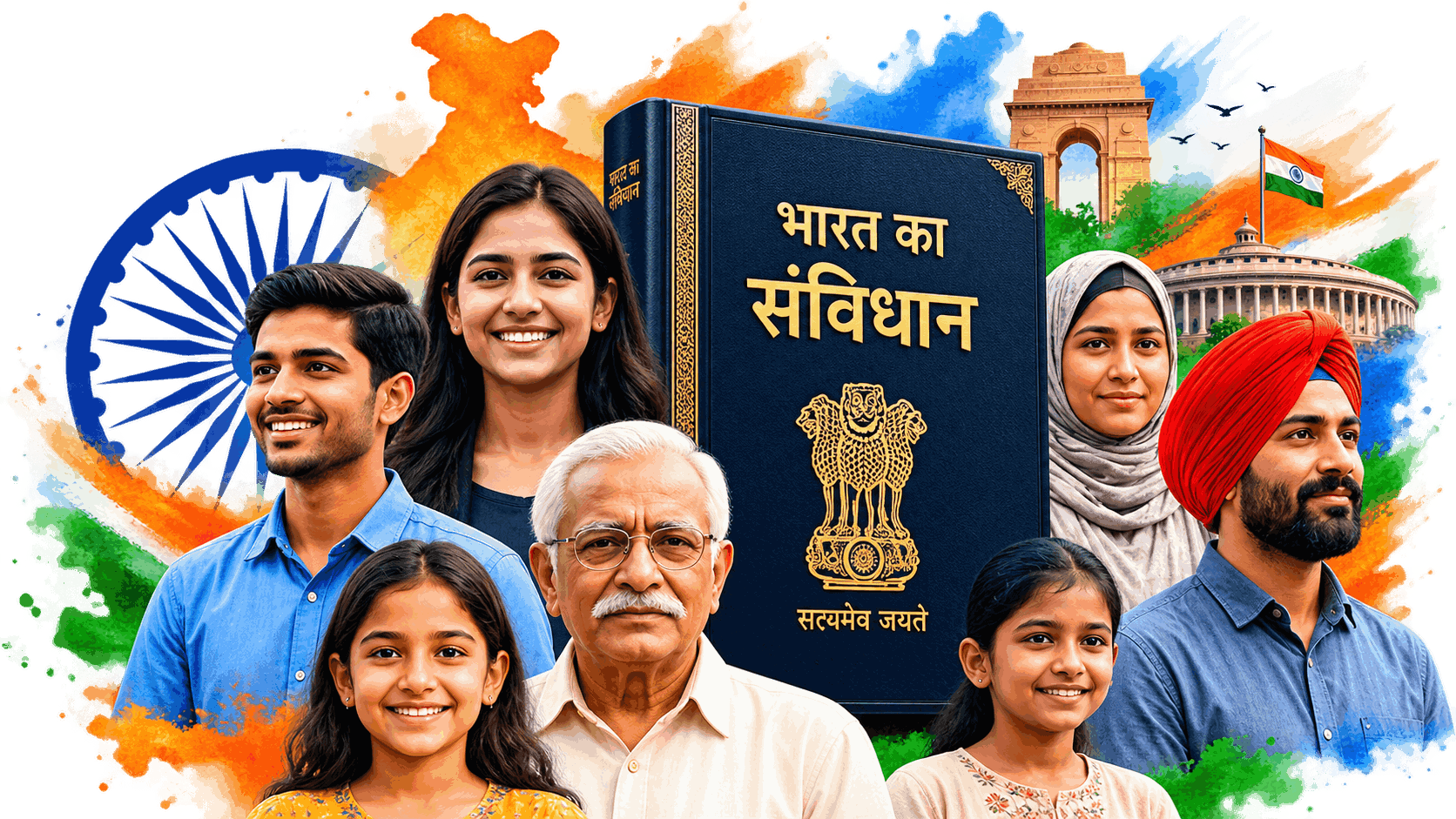Sanvidhan Graphic
